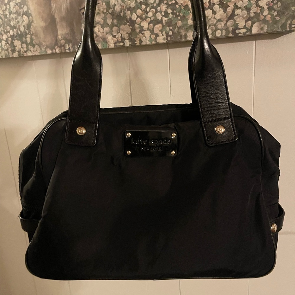 Kate Spade Black Nylon Bag